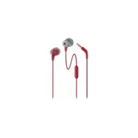 JBL Endurance Run - Red Sweatproof Wired Sports In-Ear Headphones for Active Users