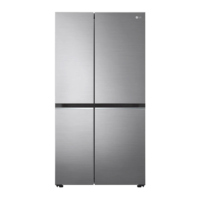 LG GC-B257SLWL 655L Side by Side Refrigerator - Spacious and Modern Refrigeration Solution