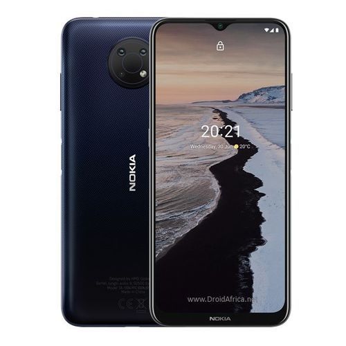 Nokia G10 - Dark Blue: A sleek and stylish smartphone in dark blue color, providing a seamless user experience with its advanced features and impressive design.