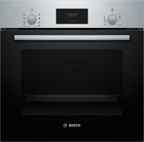 SEO-friendly alt text for the image: 'Stainless steel Series 2 Gas Built-in Oven, 90 x 60 cm'.