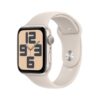 Apple Watch SE GPS Starlight Aluminum with Starlight Sport Band - Product Image