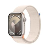 Apple Watch Series 9 GPS Starlight Aluminum with Starlight Sport Loop - Product Image