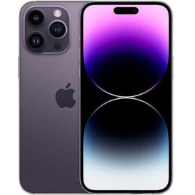 iPhone 14 in elegant purple color with 512GB storage capacity