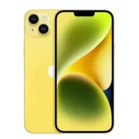 High-resolution image of the iPhone 14 Plus 512GB in vibrant yellow color