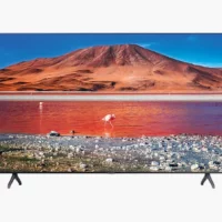 Samsung 65 AU7000 UHD 4K Smart TV - Sleek and immersive entertainment at its finest.