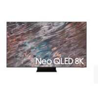 High-definition Samsung QLED TV, model QA65QN800AU, with a screen size of 65 inches