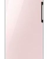 SEO friendly alt text: A stylish and modern Samsung RZ32R744541 323L BESPOKE single door fridge freezer, featuring a sleek design and ample storage capacity for your food and beverages.