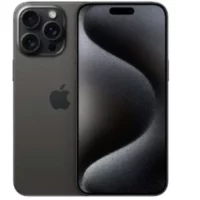 iPhone 15 Plus 128GB Black - Front view of the sleek and stylish black iPhone 15 Plus with 128GB storage, highlighting its modern design and outstanding features.