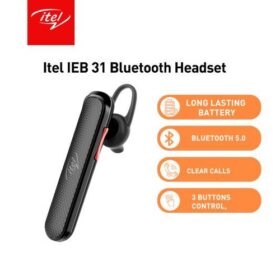 Stay connected all day with the reliable itel IEB-31 wireless headset
