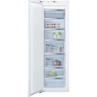 High-quality Series 6 built-in freezer with a sleek design, measuring 177.2 x 55.8 cm and featuring a convenient flat hinge